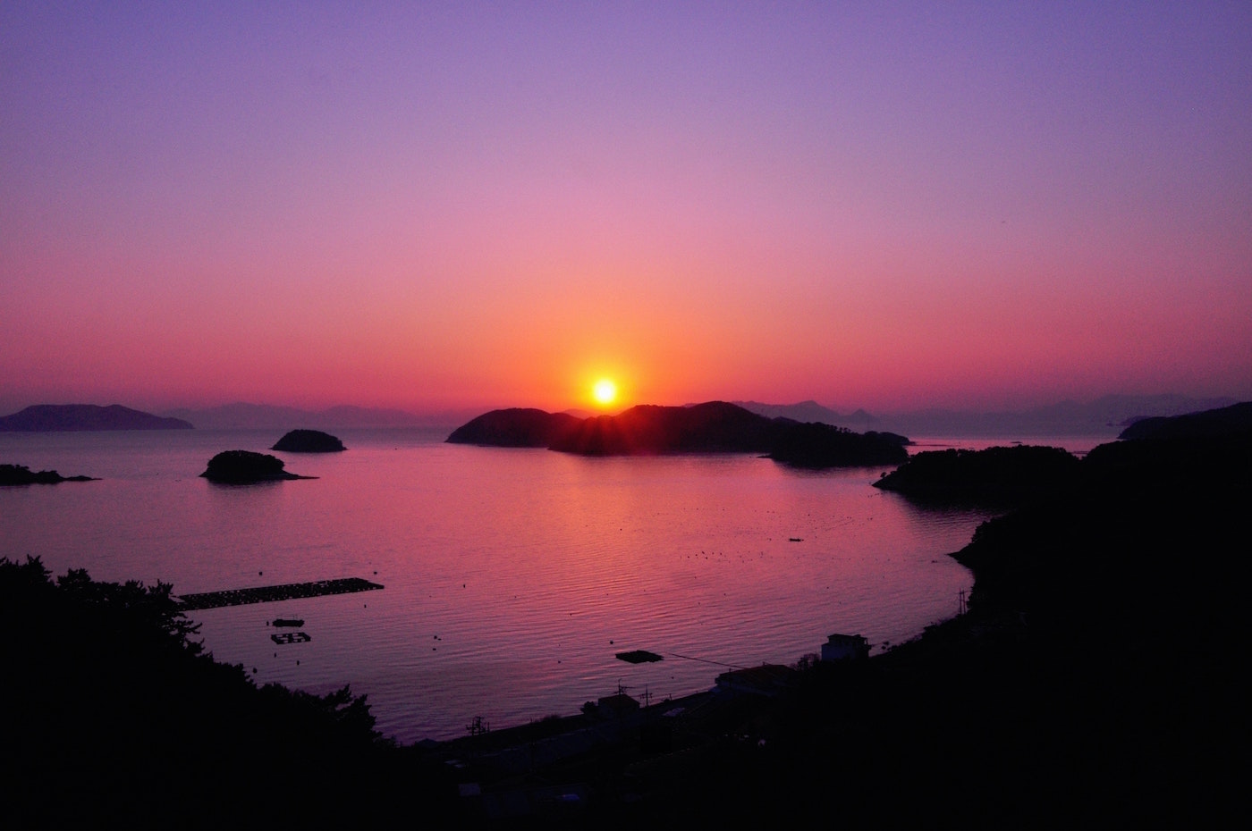 Home Page sunset